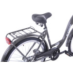 Mestský bicykel 26" Kozbike 26K3 1 prevodový Grafitový